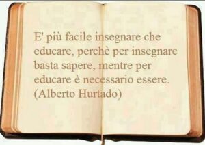 Insegnare o educare?